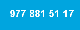 977 881 51 17 977 881 51 17